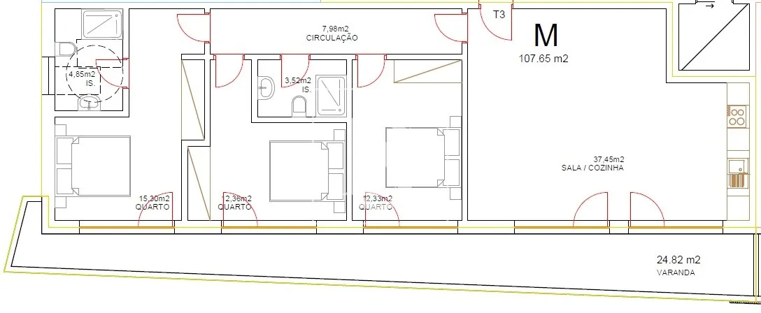 Apartamento T3