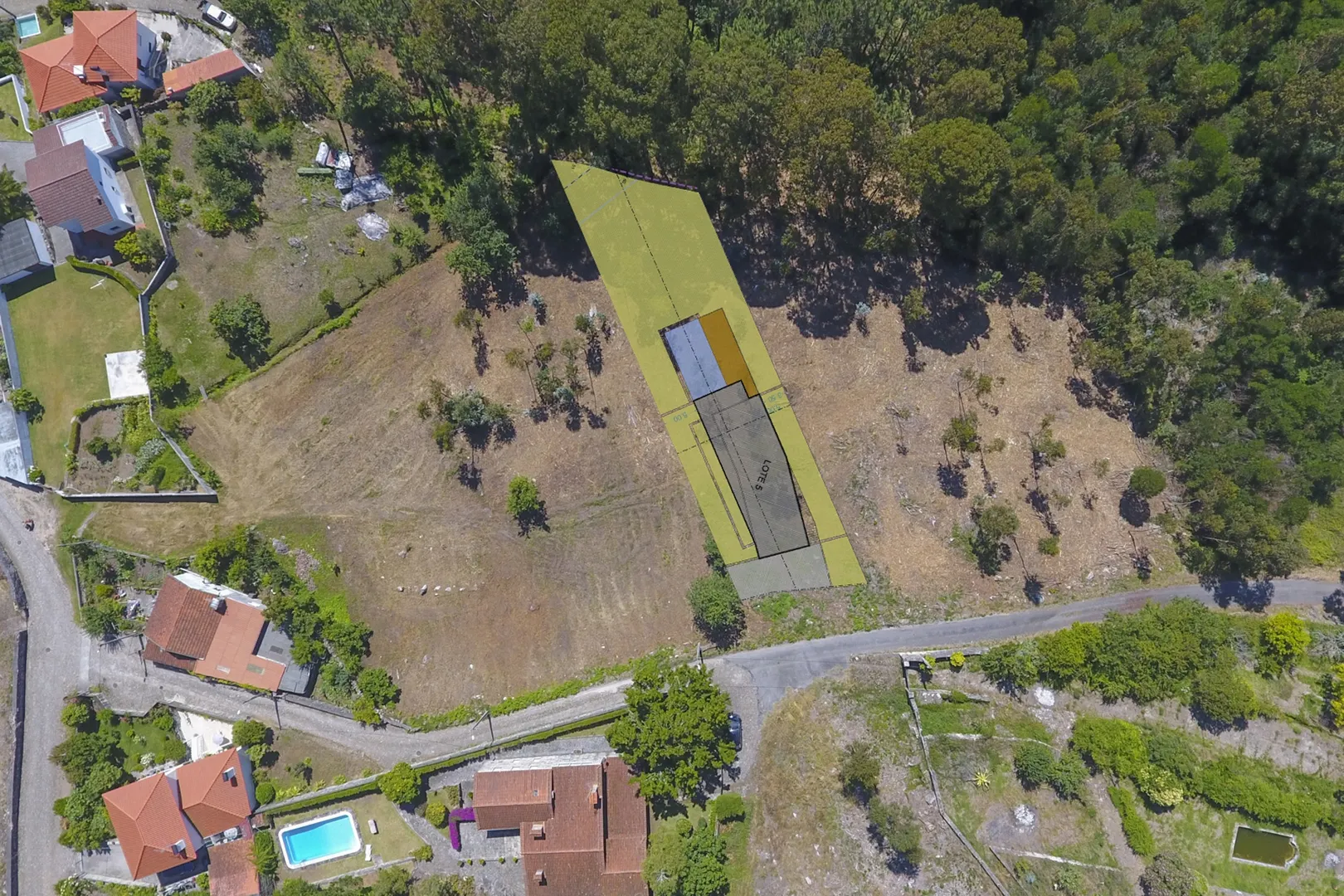 Terreno para 6 lotes  em Afife