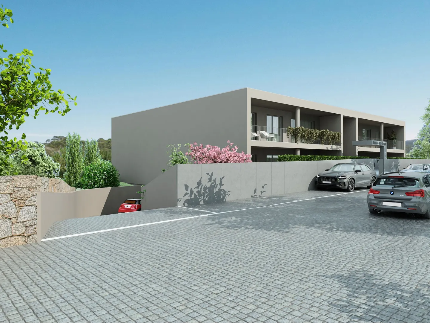 Apartamentos T2 em construção em Vilar do Monte com 2 lugares de garagem