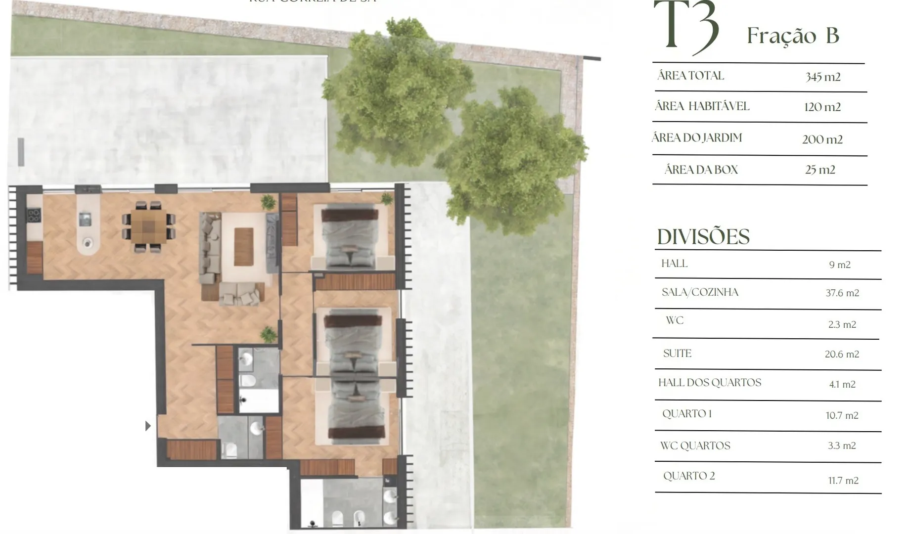 Flat T3