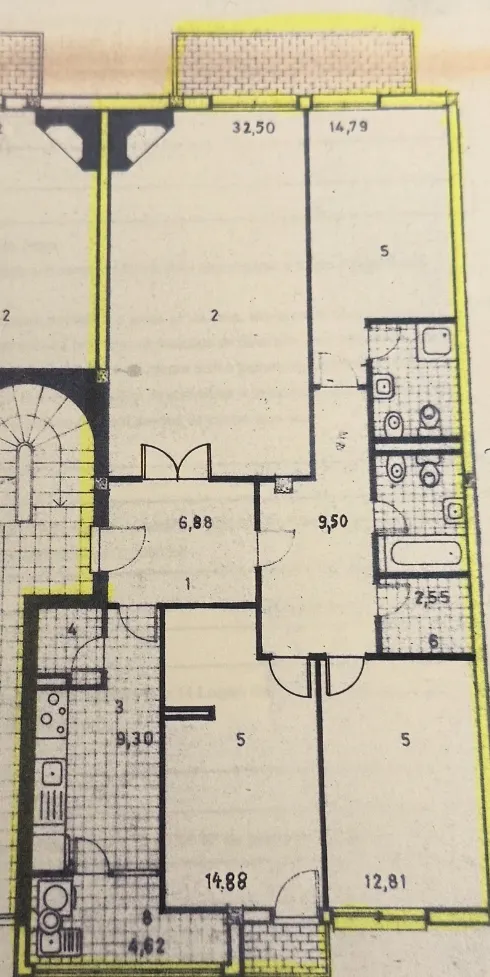 T3, totalmente renovado, com 150m², junto ao Centro de Barcelos