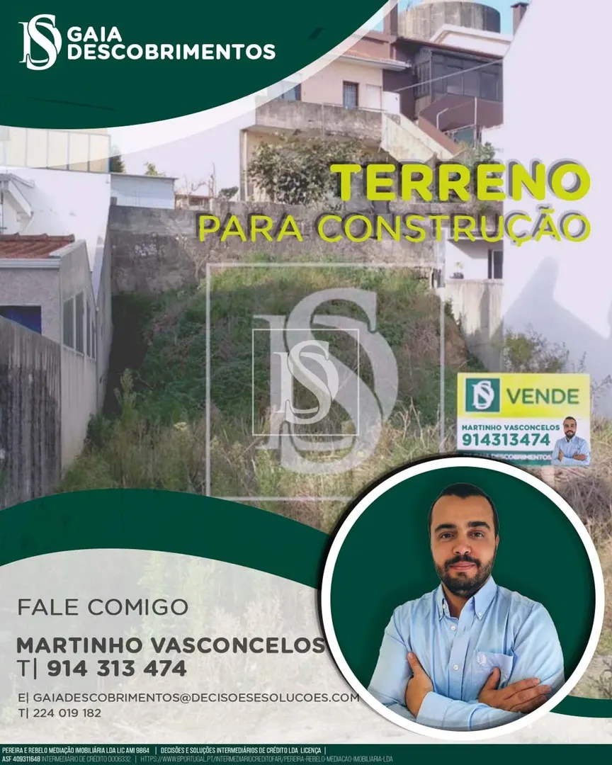 Terreno Urbano em Gondomar (São Cosme), Valbom e Jovim