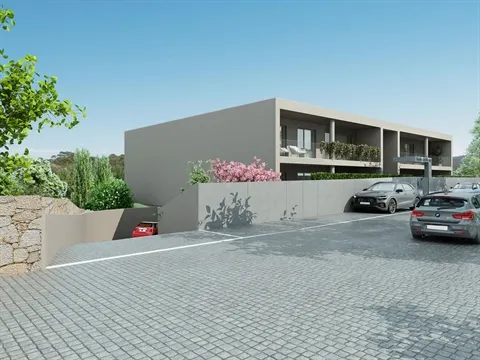 Apartamentos T2 em construção em Vilar do Monte com 2 lugares de garagem