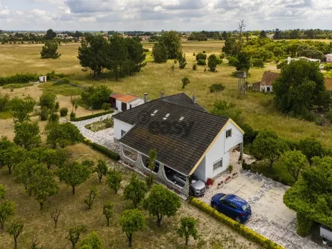 Villa de plain-pied de 4 chambres avec grenier Pinhal Novo