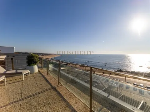 Penthouse duplex de luxe face à la mer à Canidelo, Gaia