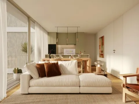 Apartamentos T2 a 500mts da praia de Matosinhos com ginásio e jardim