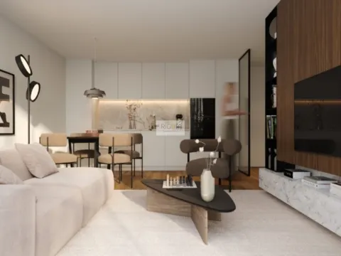 Apartamentos T2 a 500mts da praia de Matosinhos com ginásio e jardim