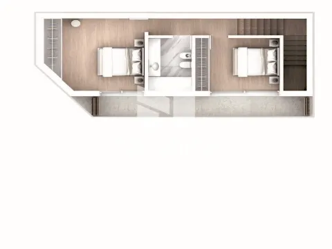 Vivienda duplex de 2 habitaciones