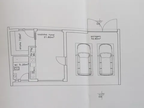 Terrain avec projet architectural approuvé