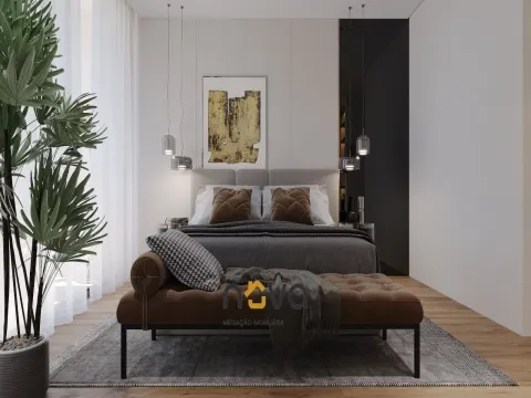 Excelentes moradias T3+1 de LUXO situadas a 900m da praia &#124; NOVA Imobiliária