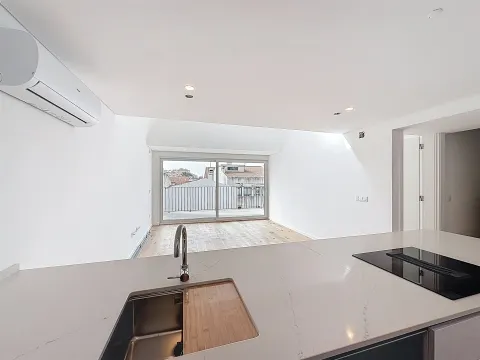 Apartamento T1+1 no centro da cidade