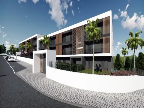 Apartamentos T2 Modernos a Minutos a Pé da Praia em Olhos de Água