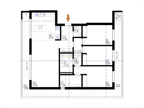 T3-Wohnung – Klimaanlage – Grill – Garagenbox – Mexilhoeira Grande – Algarve
