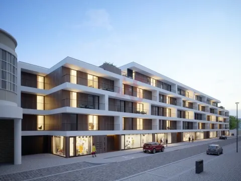 Loja em construção no centro de Paços de Ferreira com 57 m2