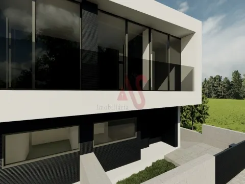 Grundstück mit 360m² und genehmigtem Projekt in Vilela, Paredes