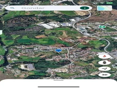 Terrain à bâtir de 39 212 m² à Gondar, Guimarães