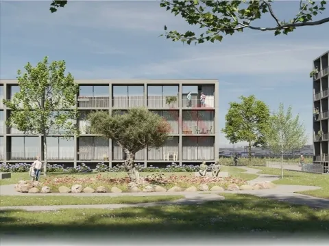 Appartamento di lusso con una camera da letto in costruzione nello sviluppo Metro 292 a Vila do Conde