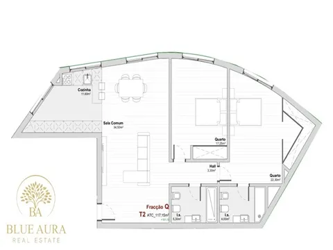 Wohnung 2 Schlafzimmer