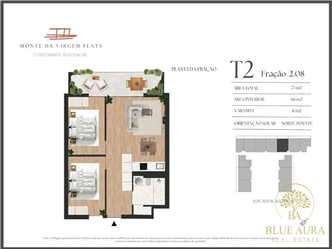 Appartement 2 Chambre(s)