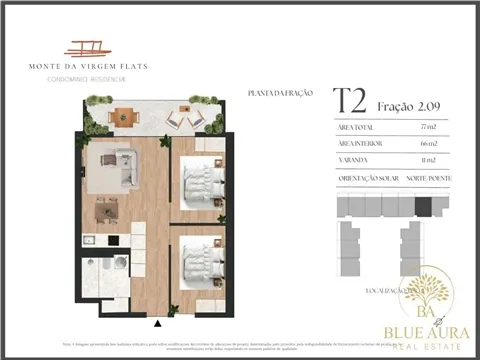 Appartement 2 Chambre(s)