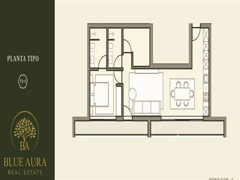 Appartement 1 Chambre(s)+1