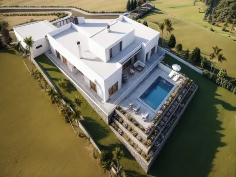 Moradia de Luxo com Vista Privilegiada Perto do Monterei Golf