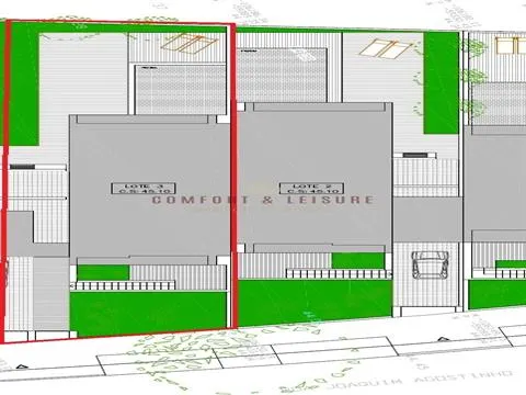 Terrain avec projet approuvé