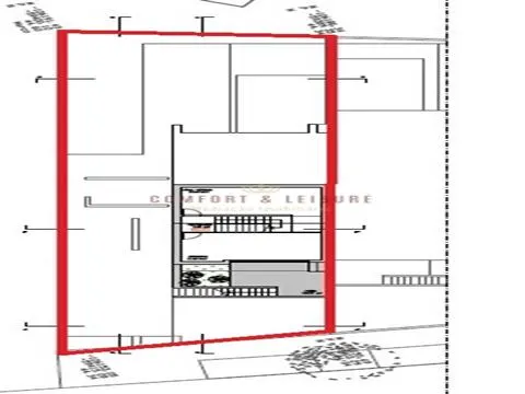 Terrain avec projet approuvé