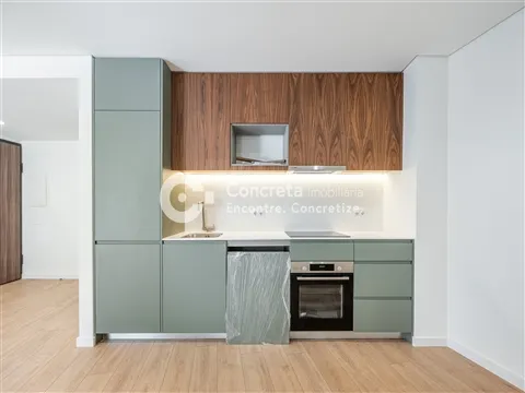 Apartamento T1 novo no centro de Braga