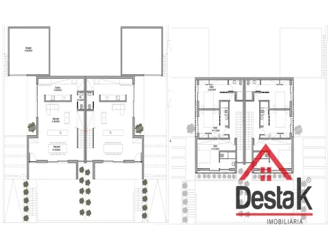 Moradia Geminada V3 com 3 Suítes em Arouca