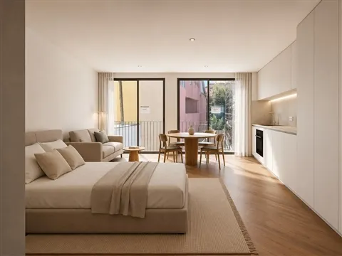 Apartamento T0, em Construção - Brito Capelo, Matosinhos