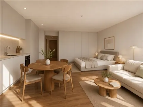 Apartamento T0, em Construção - Brito Capelo, Matosinhos