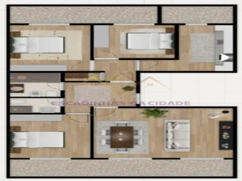 Fully refurbished charming 3 bedroom apartment with views of Monsanto and Benfica Forest