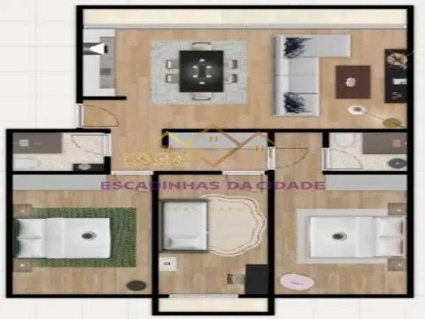 Refurbished, furnished and equipped 3 bedroom apartment in the best location in Benfica