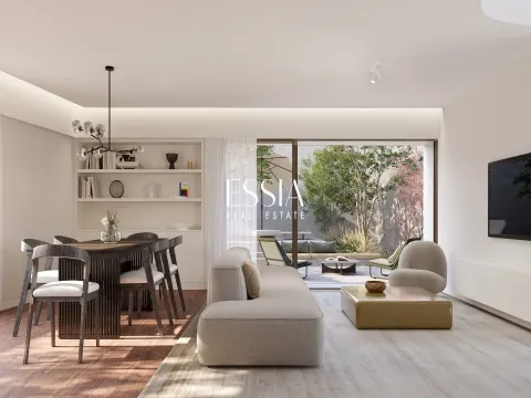 Apartamento de 5 dormitorios dúplex con jardín en Foz Villas, en Foz do Douro