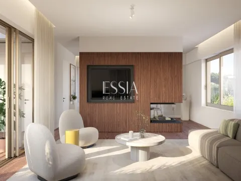 Apartamento de 3 dormitorios con terraza en Foz Villas, en Foz do Douro