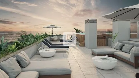 Appartement de 3 chambres avec toit de 80,5 m2, SwimSpa et vue sur la mer - Canidelo