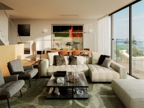 Appartement de 2 chambres avec 3 balcons et garage - 2ème ligne de mer à Foz do Douro