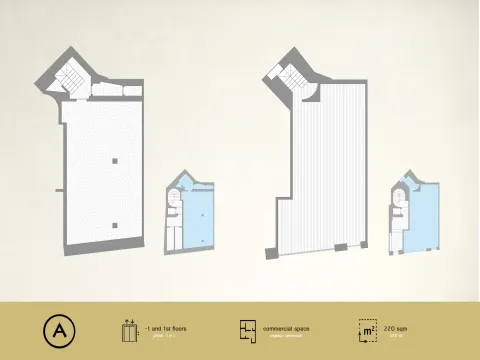 Nouveau local commercial dans le centre de Porto | 241 m²