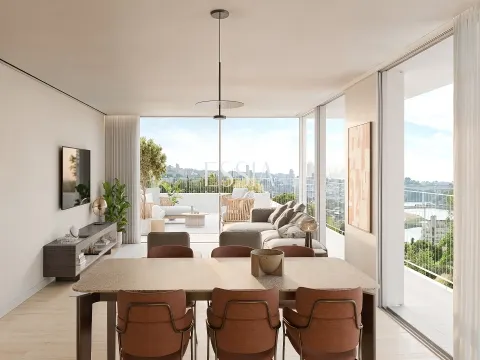 3-Bedroom Apartment with Balcony and Private Garden