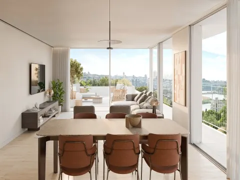 Apartamento T2 duplex no O’rizon Living com Varanda e Jardim Privativo