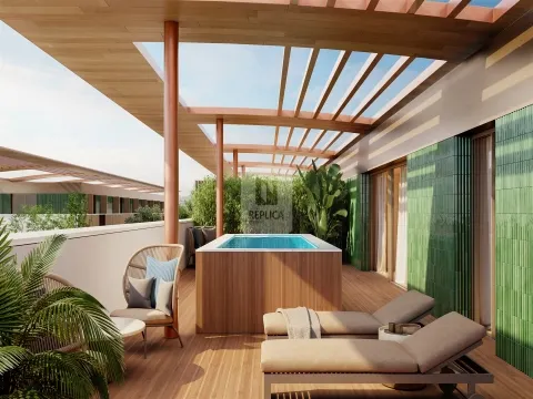 T3 Duplex com Piscina Privativa e Terraço no RAIZ