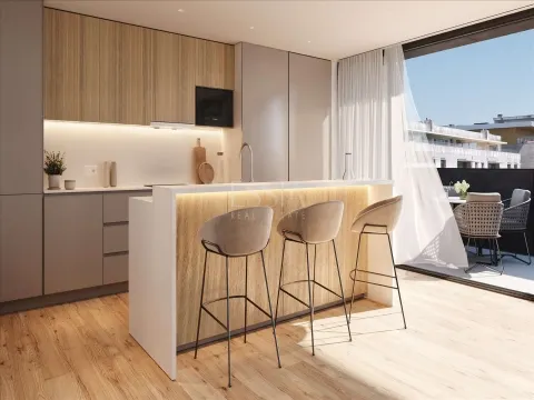 Two Bedroom Duplex with Sea View in Leça da Palmeira