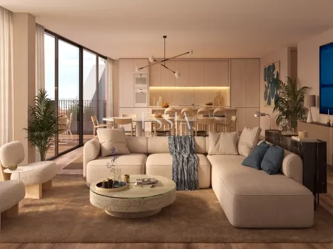 Penthouse T3 com Rooftop e Vista Mar em Leça da Palmeira