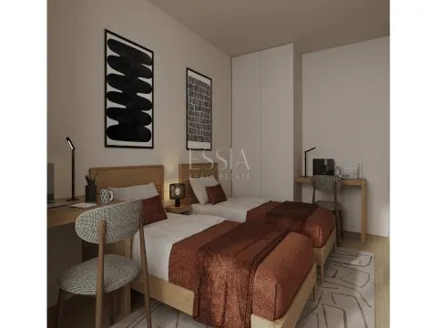 Apartamento de Dos Dormitorios en Comunidad Cerrada en Asprela