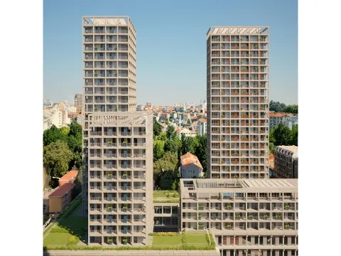 Studio Apartment with Balcony at Fernão Magalhães 127