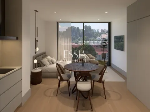 Studio Apartment with Balcony at Lurion Residences