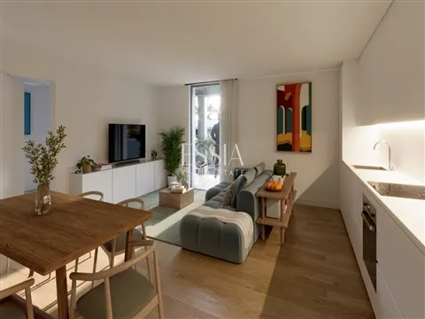 Apartamento T1 Smart com Terraço em Arca d’Água