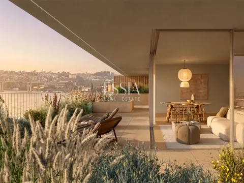 Appartement 2 chambres avec vue sur le fleuve au Rivage Douro