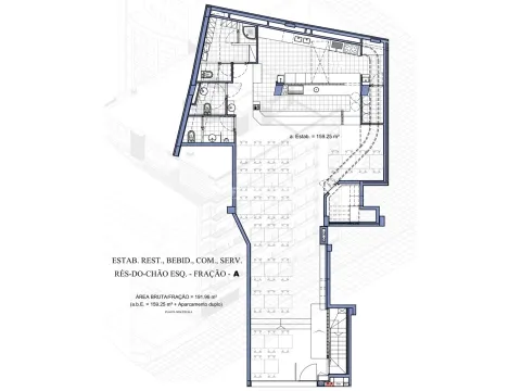 Restaurante Novo no centro da Maia